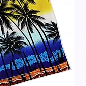 Недорогие Плавки и шорты для серфинга-Муж. Пляжные шорты Купальные шорты Обтягивающие длинные шорты тропический С принтом Кулиска С карманами Эластичная ткань в 4 направлениях Быстровысыхающий С карманами Пляжные шорты Нижняя часть