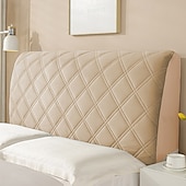 billige Sengetøy tilbehør-Tykkere sengegavl trekk quilted sengegavl trekk tvilling/dronning/full/konge fløyel støvbeskyttende sengegavl beskyttelsestrekk soveromsdekorasjon
