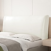 abordables Accesorios de ropa de cama-Funda de Cabecero de PU Impermeable Funda Contra el Polvo Engrosada para Decoración del Hogar Lavable