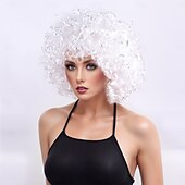 economico Parrucche trendy sintetiche-Parrucche sintetiche Yaki liscia Con frangia A macchina Parrucca Corto Oro chiaro Violetto Marrone chiaro Marrone scuro A1 Capelli sintetici Per uomo Biondo