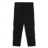 levne Cargo kalhoty-Pánské Kargo kalhoty Nákladní kalhoty Pracovní kalhoty Dağcı Pantolonu Straight-Leg 8 Kapsa Bez vzoru Odvod vlhkosti Nositelný Plná délka Venkovní Denní Outdoor a turistika Módní Šik ven Armáda žlut