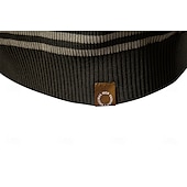 billige Herre Elite Polo-Herre Polo Strikk polo Formell Arbeid Måkekrage Kortermet Moderne Bekvem Stripet Vertikale striper Stripe-Trim Stripe Vår Normal Svart Lysegrønn Militærgrønn Polo