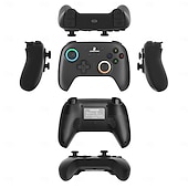 preiswerte Spielperipheriegeräte-RG P01 Kabelgebundener kabelloser Bluetooth-Spielecontroller RGB-Hall-Effekt-Joystick Xbox-Gamepad für PC Android iOS Steam
