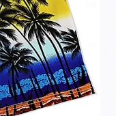 Недорогие Плавки и шорты для серфинга-Муж. Пляжные шорты Купальные шорты Обтягивающие длинные шорты тропический С принтом Кулиска С карманами Эластичная ткань в 4 направлениях Быстровысыхающий С карманами Пляжные шорты Нижняя часть