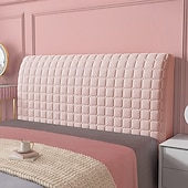 cheap Bedding Accessories-Bed Headboards Cover Slipcover, Dust Proof Stretch Thicken Bed Head Padded Protector Cover, Washable Cooling Headboard Protector Cover