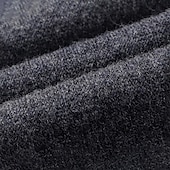 preiswerte Herren Elite Pullover &amp; Cardigans-Herren Pullunder Stricken Rundhalsausschnitt Einfarbig Rundhalsausschnitt Strickware Elegant Schule Formell Bekleidung Frühling Herbst Schwarz Marineblau S M L