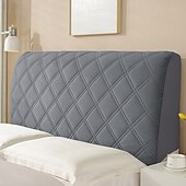billige Sengetøy tilbehør-Tykkere sengegavl trekk quilted sengegavl trekk tvilling/dronning/full/konge fløyel støvbeskyttende sengegavl beskyttelsestrekk soveromsdekorasjon
