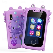 cheap Educational Toys-Kid&#039;s Smart Phone Toys Touchscreen HD Dual Camera Cell Phone For Kids Birthday Gifts Toddler Play Phone For Boys 3-10 Travel Toy for Christmas Halloween Gift