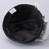 preiswerte Baseballkappe für Herren-Herren Schirmmütze mit Stachelperücken Visier aus Kunsthaar Perücke Herren Sonnenhut Perückenhut Perücke Haar Golfmütze Kaffee Grau 100% Baumwolle Sexy Modisch Brautkleider schlicht Täglich Festival