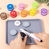 tanie Zabawki edukacyjne-Zabawki Edukacyjne Zestaw Zabawek Kuchennych dla Niemowląt Krojenie Żywności do Aktywności Przedszkolnych Udawanie Zabawek Kuchennych dla Dzieci Zestaw Sortowania Kolorów dla Chłopców i Dziewczynek