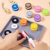 tanie Zabawki edukacyjne-Zabawki Edukacyjne Zestaw Zabawek Kuchennych dla Niemowląt Krojenie Żywności do Aktywności Przedszkolnych Udawanie Zabawek Kuchennych dla Dzieci Zestaw Sortowania Kolorów dla Chłopców i Dziewczynek