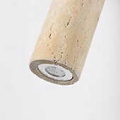 economico Luci da parete-applique da parete in travertino giallo applique da parete in legno massello sfondo decorazione da parete lampada da parete lampada da comodino regolabile e27 apparecchi di illuminazione per interni