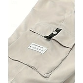 Χαμηλού Κόστους ΕΞΩΤΕΡΙΚΟΥ ΧΩΡΟΥ-Ανδρικά Σορτς φορτίου Καλοκαιρινό σορτς σορτς κάπρι Κορδόνι Ελαστική μέση Πολλαπλή τσέπη Σκέτο Άνεση Φοριέται Μήκος μοσχάρι ΕΞΩΤΕΡΙΚΟΥ ΧΩΡΟΥ Αθλημα Καθημερινά Μοντέρνα Καθημερινό Μαύρο Χακί