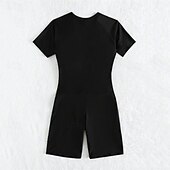 abordables Lycra de surf-Femme Maillot de bain 1 pièce Maillots de Bain Mosaïque Maillots de Bain Blanche Rose Claire Respirable Séchage rapide Poids Léger Natation Surf Plage Eté Printemps