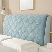 billige Sengetøy tilbehør-Tykkere sengegavl trekk quilted sengegavl trekk tvilling/dronning/full/konge fløyel støvbeskyttende sengegavl beskyttelsestrekk soveromsdekorasjon