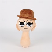 זול Party Supplies-קטיפה sprunki sprunky wenda וקטיפה אפורה קטיפה רכה ומהנה בובות צעצועים ממולאים למעריצים ולחברים יום הולדת