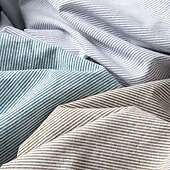 cheap Men&#039;s Elite Shirts-Men&#039;s Oxford Shirt Light Khaki Light Green Light Grey Long Sleeve Striped Button Down Collar School Wedding Buttons Clothing Apparel Neutral Fashion Daily