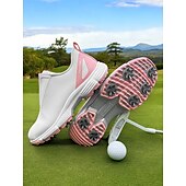 economico Scarpe da Golf per Donne-scarpe da golf da donna con suola antiscivolo e design con cerniera frontale: calzature ad alte prestazioni per gli amanti del golf