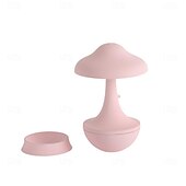 baratos Candeeiros de mesa-cogumelo luz noturna quarto lâmpada de mesa de cabeceira rgb atmosfera copo lâmpada usb recarregável lâmpada noturna para quarto dormitório sala de estar decoração para casa aniversário presente de
