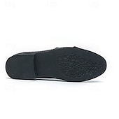 economico Semi-formale-mocassini da uomo firmati con doppia fibbia, tomaia in mesh testurizzato, scarpe casual eleganti per il lavoro e le occasioni speciali