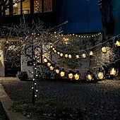 levne USB String světla-20/40 led retro světelný řetěz světla do ložnice ložnice zahradní festival domácí interiérový ramadánový festival dekorace mini petrolejový řetěz (teplé světlo)