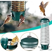 cheap Backyard Birding &amp; Wildlife-Squirrel Resistant Bird Feeders - No Squirrel Wild Bird Feeder - Metal Hummingbird Feeding Station Weight-Activated for Outdoor Patio