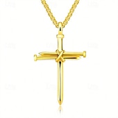 billiga Halsband-Halsband Krom Dam Lyx geometriska Gulligt Halsband Till Fest
