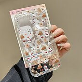 お買い得  iPhone用ケース-電話 ケース 用途 iPhone 16 iPhone 16プロ iPhone 16 Proマックス iPhone15 iPhone 15 Pro Max iPhone 14 Pro Max バックカバー 耐衝撃 カートゥン TPU アクリル