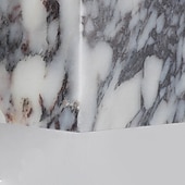 voordelige Wandverlichting voor binnen-wabi-sabi waterdichte natuurlijke bulgari paarse marmeren wandlamp voor slaapkamer hal entree