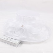 levne Party klobouky-Klobouky Organza Sluneční klobouk Formální Čajový dýchánek koktejl Elegantní Vinobraní Roztomilý S Květiny Přílba Pokrývky Hlavy