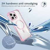 levne Pouzdra pro iPhone-telefon Carcasă Pro iPhone 16 Pro Max Plus iPhone 15 Pro Max Plus iPhone 14 13 12 Pro Max Plus Zadní kryt Magnetické Podpora bezdrátového nabíjení Nárazuvzdorné Retro PC