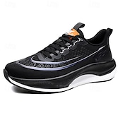 preiswerte Sneaker für Herren-weiß-blaue sportliche Lauf-Sneaker für Herren mit leichtem Design und gepolsterter Sohle – atmungsaktive Sportschuhe für einen aktiven Lebensstil und Fitness