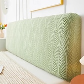 billiga Sängkläder Tillbehör-Stretch sänggavelöverdrag slipcover enfärgad dammskyddande sänggavel skydd överdrag