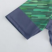 halpa Miesten vaatesarjat-Miesten Pyöräily jersey ja shortsit Lyhythihainen Maastopyöräily Maantiepyöräily Laivaston sininen Pyörä Spandex Urheilu Geometrinen Kirjain ja numero Vaatetus