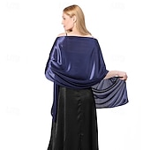 abordables enveloppes d&#039;invité de mariage-châles et écharpes en mousseline de soie pour femmes pour robes de soirée, élégante étole en mousseline de soie douce et transparente, écharpe de mariage pour mariée
