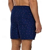 cheap Men&#039;s Boxer Swim Trunks-Men&#039;s Swim Trunks Swim Shorts 4-Way Stretch Fabric Board Shorts Bottoms Drawstring with Pockets Swimming Surfing Beach Water Sports Printed Summer Spring
