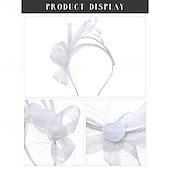 halpa Juhlahatut-fascinators hiuspanta höyhenellä, naisten teejuhlahattu kentucky derbyyn, cocktailiin, häihin, naamiaisjuhliin