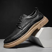 billiga Tillfällig-bruna mäns fritidssneakers i konstläder med snörning – snygga och bekväma skor för vardagsbruk och utomhusaktiviteter