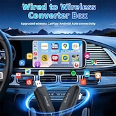 cheap CarPlay Adapters-Carlinkit X2HC Carplay Wireless Adapter Smart Wireless CarPlay Android Auto USB Dongle Auto Connection OTA Upgrade Plug &amp; Play
