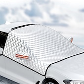 cheap Car Sun Shades &amp; Visors-Magnetic  Car Front Window Sun Shade Outdoor Cover Car Windshield Cover Winter Ice Snow Dust Frost Guard UV Protector