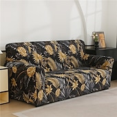 cheap Sofa Cover-Bohemian Print Dustproof All-powerful Slipcovers Stretch Sofa Cover Super Soft Fabric Couch Cover with One Free Boster Case(Chair/Love Seat/3 Seats/4 Seats)
