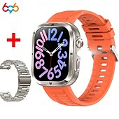 Χαμηλού Κόστους Smartwatch-696 MK86 Εξυπνο ρολόι 2.01 inch Έξυπνο ρολόι Bluetooth Βηματόμετρο Υπενθύμιση Κλήσης Παρακολούθηση Ύπνου Συμβατό με Android iOS Γυναικεία Άντρες Κλήσεις Hands-Free