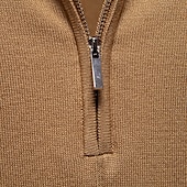 halpa Miesten Elite Polo-Miesten Polo Neulo poolo Muodollinen Työ Sänkyjen avaus Neljänneksen postinumero Lyhythihainen Yhtenäinen väri Sulkea jnk vetoketju Kevät Tumman harmaa Musta Valkoinen Laivaston sininen Khaki Harmaa