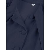 levne Šaty-Elegantní 50. léta Retro Ke kolenům Šaty A-Line šaty Čajové šaty Pevná barva A-Linie Dámské Vánoce Karneval Nový rok Maturita Denní nošení loučení se svobodou nevěsty Dospělé Šaty pro návrat domů Léto