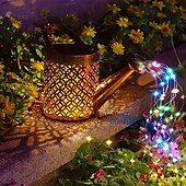 voordelige Landschapsverlichting-1 stuk 2 W LED-lampen op zonne-energie Padverlichting en lantaarns Op Zonne-Energie Creatief Warm wit Meerkleurig 3.7 V 36 LED-kralen