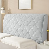 billige Sengetøy tilbehør-Tykkere sengegavl trekk quilted sengegavl trekk tvilling/dronning/full/konge fløyel støvbeskyttende sengegavl beskyttelsestrekk soveromsdekorasjon