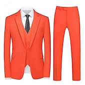 economico Vestiti-Anni Ruggenti Anni 1920 Abito a Tre Pezzi Pantaloni del Vestito Gentiluomo Gangster Testimoni dello Sposo Per uomo Giorno dei Re Carnevale Mascherata Matrimonio Feste Mascherata Adulti Cappotto Gilet