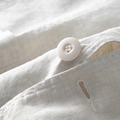 abordables Blazers Classiques pour Hommes-Homme Blazer 100% lin blazer Entreprise Soirée Cocktail Fête de Mariage Mode Décontractées Printemps Automne 100% Lin Couleur unie Boutons Poche Confortable Boutonnage Simple veste Noir Blanche bleu