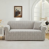 cheap Sofa Cover-Elastic Jacquard Fabric Sofa Cover Stretch Couch Cover Sectional L Shape Sofa Slipcover Corner Case for Living Room 1/2/3/4 Seat