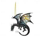 ieftine Pandative Auto și Ornamente-pandantiv din acrilic artă din seria dragonului starfire - decor pandantiv mașină